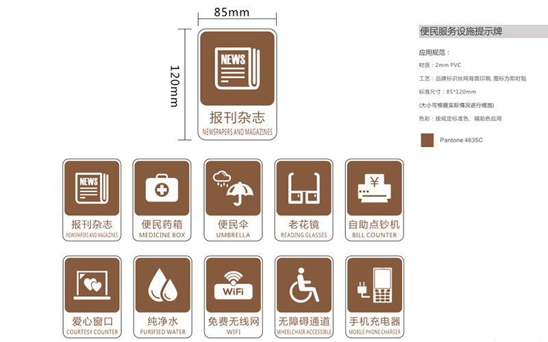 vi标识：提示牌